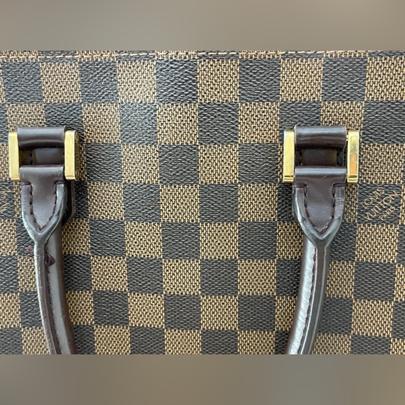 LOUIS VUITTON Damier Canvas Venice Sac-Plat PM Tote Bag - Picture 10 of 15